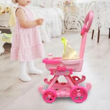 Baby Doll Stroller Pretend for Ages 1 2 3 Years Old Simulation Pushchair Toy