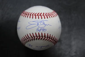 Jim Palmer Singed 9 Multi Inscribed Stat Rawlings Official MLB Baseball JSA - Picture 1 of 1