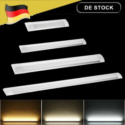 LED Feuchtraumleuchte Deckenlampe Wannenleuchte 30/60/120/150 cm Werkstattlampe - Bild 1 von 4
