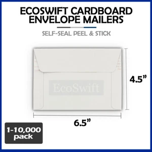 eBay Standard Umschlag 6,5x4,5 Fotokarton Versandtasche 25 50 100 250 500 Großpackung - Bild 1 von 13