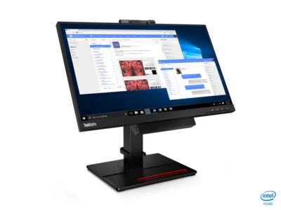 Lenovo ThinkCentre Tiny in One 21.5" Monitor FHD LED Webcam, USB HUB 11GSPAT1UK - Image 1 of 4