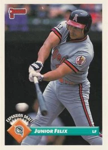 #771 Junior Felix - Florida Marlins - 1993 Donruss Baseball - Picture 1 of 1