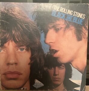 The Rolling Stones Black And Blue 1976 Vinyl LP Records Gatefold
