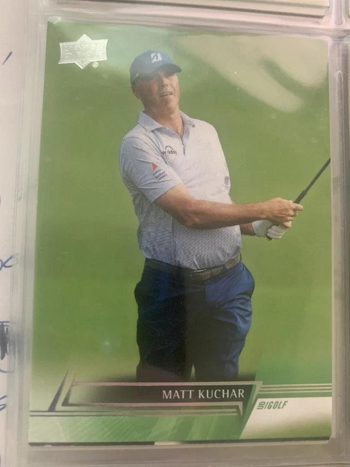 Lot of 3 Matt Kuchar golf trading cards  - Image 1 of 3