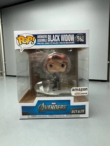 Funko Pop! Marvel Avengers Assemble Deluxe Amazon Black Widow 588 - Imagen 1 de 1