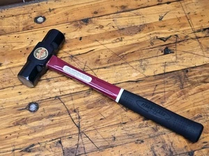 Vintage NOS Plumb USA 48 Oz. Double Face Engineer's Hammer Blacksmith Sledge - Picture 1 of 7