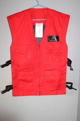 DeltaPlus WELJE70M Protective Vest - ProVest II - Red - Size Medium 38"-42" - Image 1 of 4