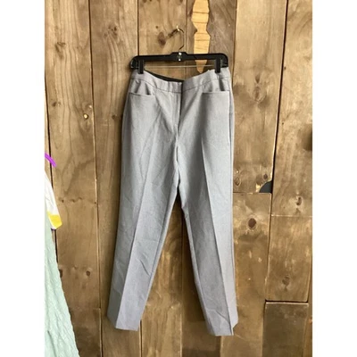 inc international concepts Straight Trousers Size 10 Women’s Grey - Image 1 of 3