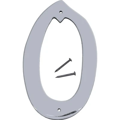 Hy-Ko 4 In. Satin Nickel Number 0 SN-40/0 Hy-Ko SN-40/0 029069312107 Metal - Image 1 of 2