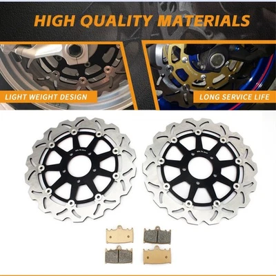 Front Brake Rotors Pads For Suzuki GSX-R 750 Y 2000-2003 TL 1000 S 1997-2001 00 Foto 1 de 4