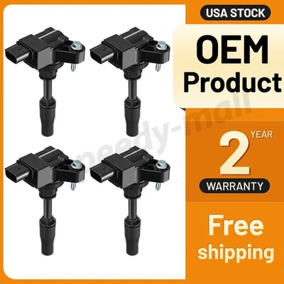 4 Ignition Coils Pack UF680 For 2018 GMC Terrain 2.0L l4 Foto 1 de 4