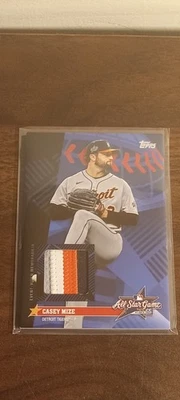 Casey Mize. 2025 Topps update all-star stitches /10, 4 color patch Tigers - Image 1 of 4