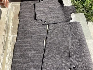 2018-24 Honda Odyssey Genuine OEM Grey tweed Carpet Floor Mats Set 4 Pull-Outs - Picture 1 of 4
