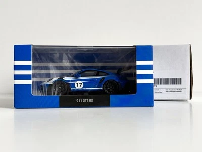 Brand New 1:43 Spark Porsche 992 911 GT3 RS 917 Tribute Blue Limited Edition!! - Image 1 of 4