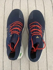 Under Armour Project Rock 2 Training Shoes Navy “USA” 3022398-402 Women’s Sz 8.5 - Picture 1 of 5