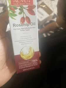 Rose Hip Facial Essential Oil Facial Body Moisturizing Hair Care Massage Oil - Picture 1 of 6