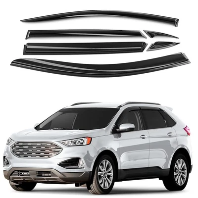 Parasoles de lluvia protectores de viento para Ford Edge 2015-2024 Foto 1 de 4