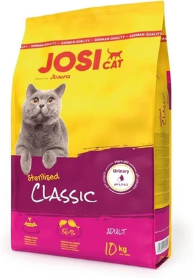 JosiCat Sterilised Classic  Adult Katzen Trockenfutter mit Geflügel & Lachs 10kg - Bild 1 von 4