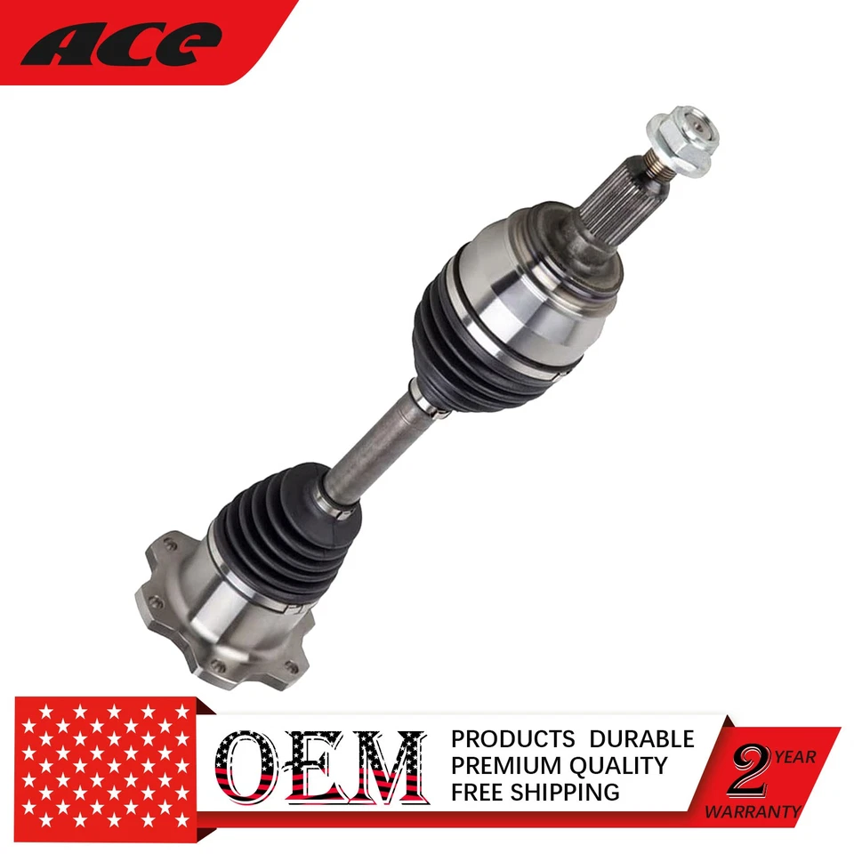 Front CV Axle Shaft for Chevy Silverado GMC Sierra 1500 Tahoe Yukon 66-1009 Foto 1 de 4