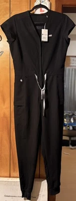 FIGS женщин Rafaela груза скраб бегун комбинезон в черный размер маленький новый с Ярлыками - Изображение 1 из 3