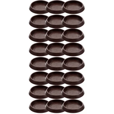  Set of 2 Furniture Caster Cups Compact Chair Wheel Stopper Non-slip - Image 1 of 4