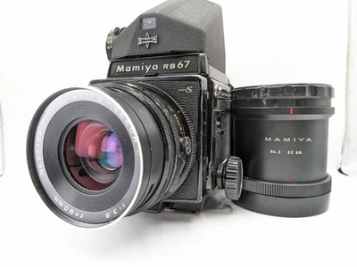 [Casi COMO NUEVO] Lente Mamiya RB67 Pro S Sekor C 90 mm F3,8 120 parte posterior de película de JAPÓN Foto 1 de 4