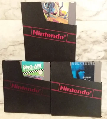 3 Nintendo NES Game Lot Zoda's Revenge: Star Tropics II, Total Recall, RC Pro-Am - Image 1 of 4