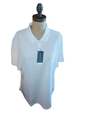 Camisa de golf Perry Ellis talla XXL 2X blanca para damas nueva con etiquetas deportiva talla grande Foto 1 de 2