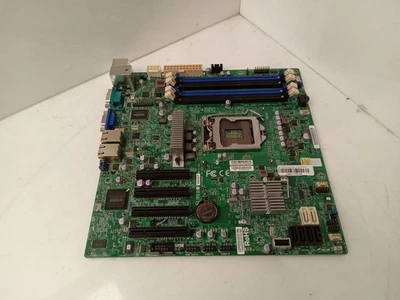 SuperMicro X9SCM-F Socket LGA1155 DDR3 MicroATX Server Motherboard  - Image 1 of 4