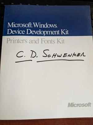 Microsoft Windo Device Development Kit- Printers & Fonts Kit Version 3.0 - Image 1 of 4