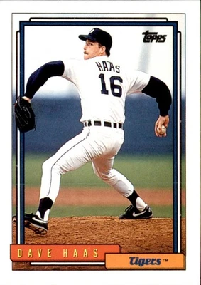 1992 Topps - Dave Haas #665 - Image 1 of 2