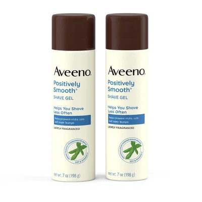 Paquete de 2 hidratantes suaves positivos Aveeno con vitamina E de 7 oz (198 g) cada uno Foto 1 de 4