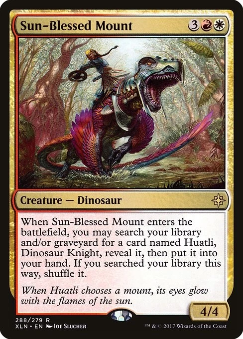 Sun-Blessed Mount Regular - Ixalan MTG-LP - Image 1 of 1