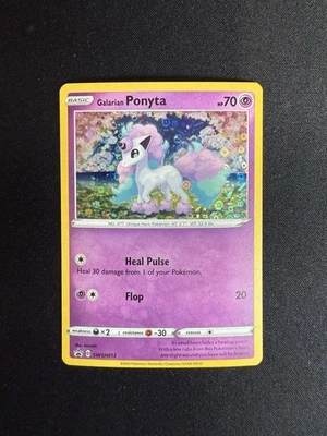 Galarian Ponyta - SWSH013 - SWSH: Sword & Shield Promo Cards (SWSD) Tcg Card - Image 1 of 2