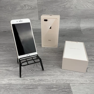 Apple iPhone 8 Plus 64GB Rose Gold - Fab Condition Boxed A1897 - 02 Network - Image 1 of 4