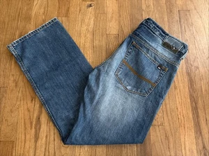 Buffalo David Button Jeans Driven Men’s 36X32 Blue Denim 100% Cotton - Picture 1 of 12