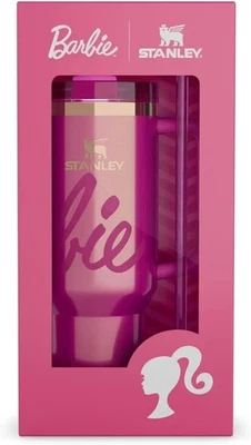 Stanley X Barbie Edición Icono 40oz Rosa Apagador - Nuevo En Caja ENVÍO GRATUITO Foto 1 de 4