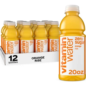 Vitaminwater Zero Sugar Rise Orange Nutrient Enhanced Flavored Water Beverage - Picture 1 of 15