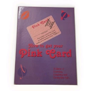 Board Game How To Get Your Pink Card New Sealed Gay Lesbian LQBT - Picture 1 of 7
