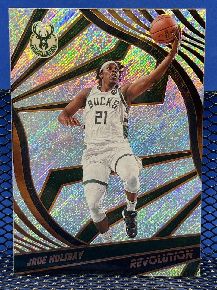 2021-22 Panini Revolution JRUE HOLIDAY Milwaukee Bucks Base 14 - Image 1 of 2