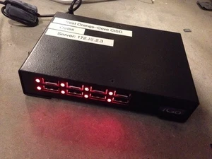 IGO USB HOST TO ETHERNET HUB  MODEL # PS6HUB-8 - Picture 1 of 2