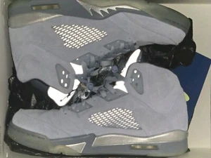 Size 10.5 - Air Jordan 5 Retro Blue Bird W - Picture 1 of 5