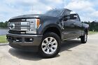 2018 Ford F-250 Platinum 2018 Ford F250SD Platinum 116721 Miles Gray Pickup Truck 8 Automatic