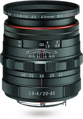 PENTAX HD PENTAX-DA20-40mm Standard Zoom Lens F2.8-4ED Limited DC WR 23000 NEW - Image 1 of 4