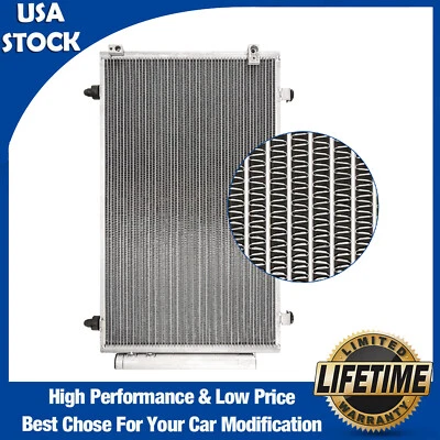 73299 AC A/C Condenser with Receiver Drier For 2005-2008 Toyota Corolla Matrix - Image 1 of 4