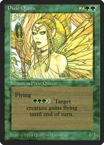 Pixie Queen Legends Rare LP- Magic the Gathering Card - Picture 1 of 1