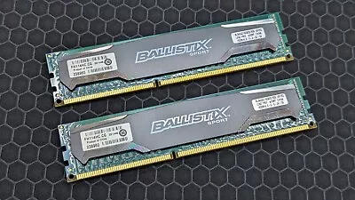 8GB RAM Crucial Ballistix Sport BLS4G3D1609DS1S00.16FER2 DDR3 PC3-12800u  - Image 1 of 4