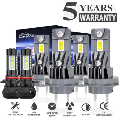 Светодиодные противотуманные фары лампы для седана Mercedes-Benz C240 C320 2001-05 200000 лм - Изображение 1 из 4