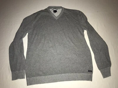 RVCA V-Neck Gray Pullover Sweatshirt Men Size Medium NWOT! - Image 1 of 3