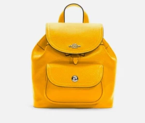 Outlet Coach Top Handle Rucksack Deep Yellow CH789 - Bild 1 von 2